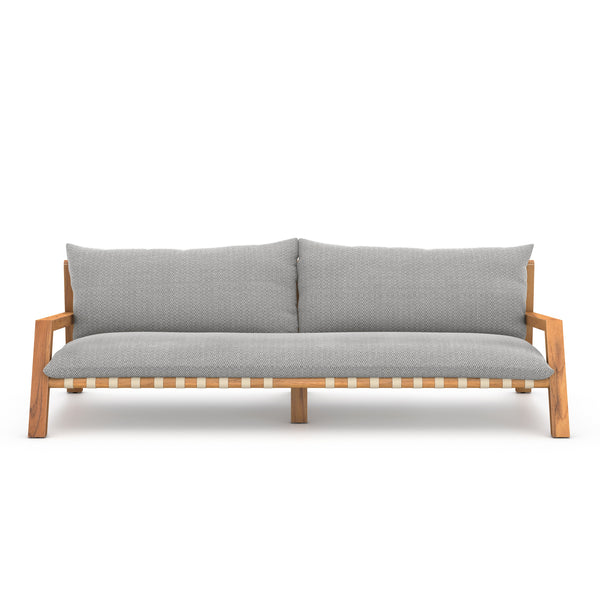 Soren Outdoor Sofa In 95" In Faye Ash