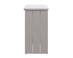 VERIN BARSTOOL - GREIGE - STINSON WHITE