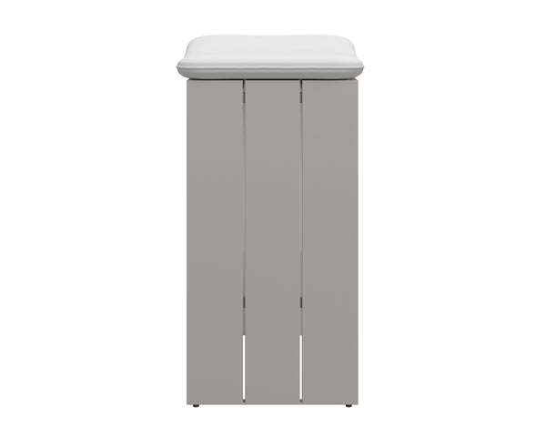VERIN BARSTOOL - GREIGE - STINSON WHITE
