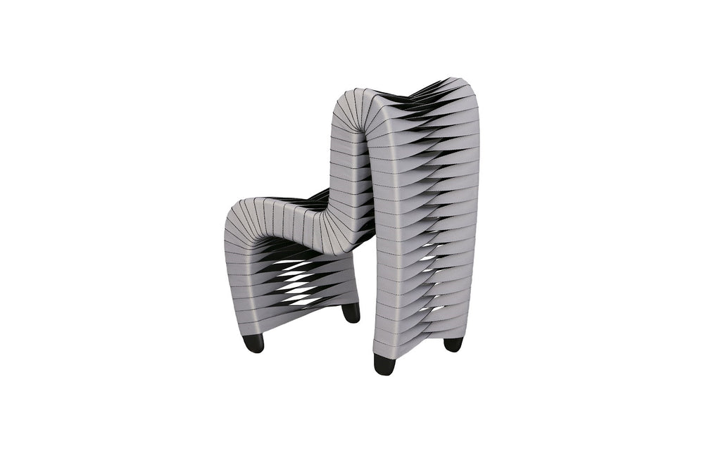 Seat Belt Chair, Kid Sized, Gray