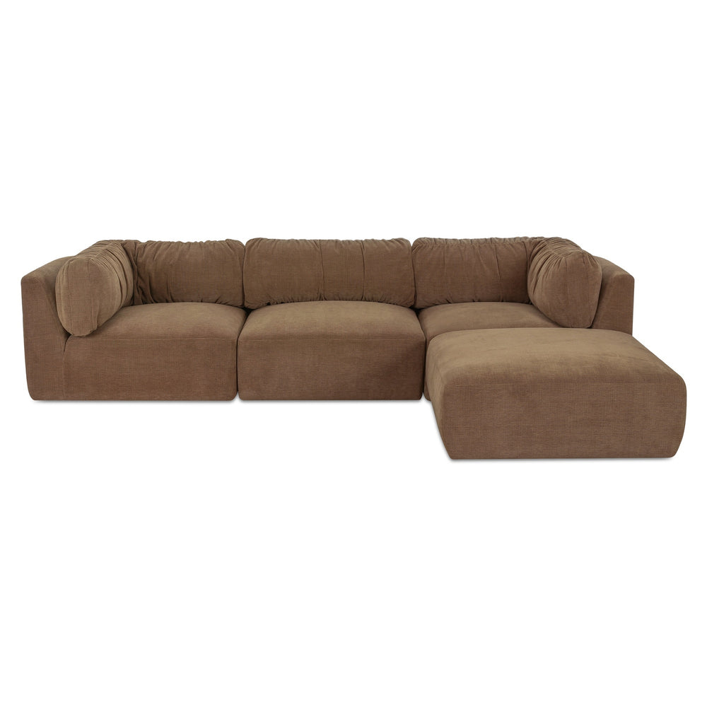 Moe's Matina Lounge Modular Sectional in Taupe