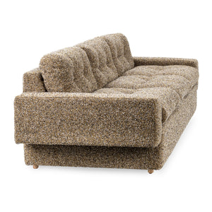 Lucca Upholstered Sofa - Mid-Century Yellow Honey