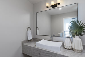 Willow 3 Light Vanity in Matte Black Finish