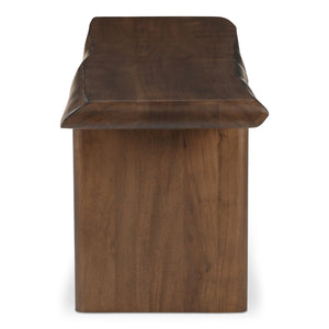 Moe's Lila Large Dining Bench Brown