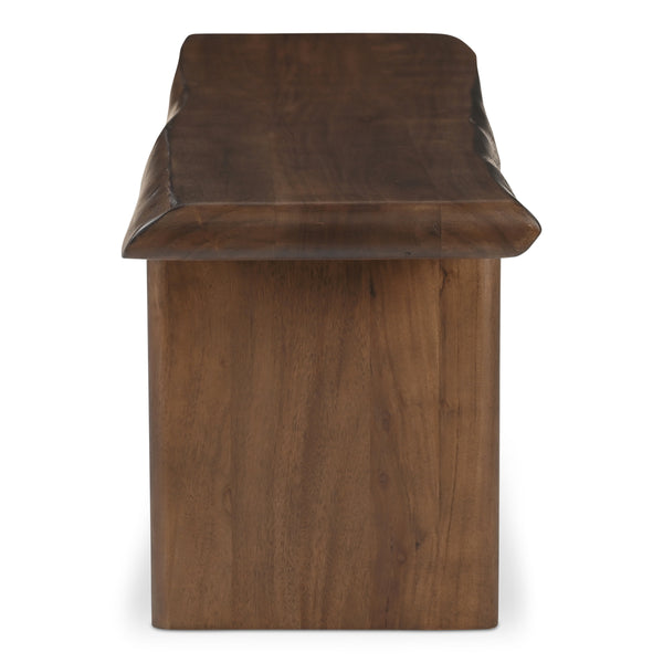 Moe's Lila Large Dining Bench Brown