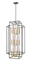 Titania 12 Light Pendant in Bronze + Olde Brass Finish