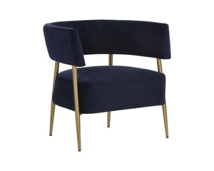 Maestro Lounge Chair - Danny Navy