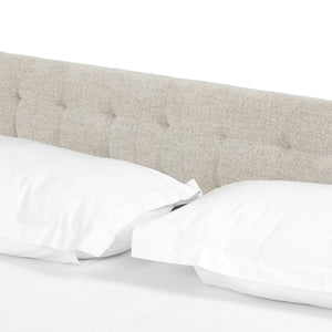 Newhall King Bed 55" in Linen