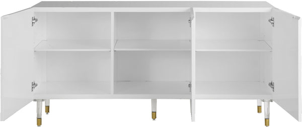 Darryl Sideboard/Buffet In White Lacquer