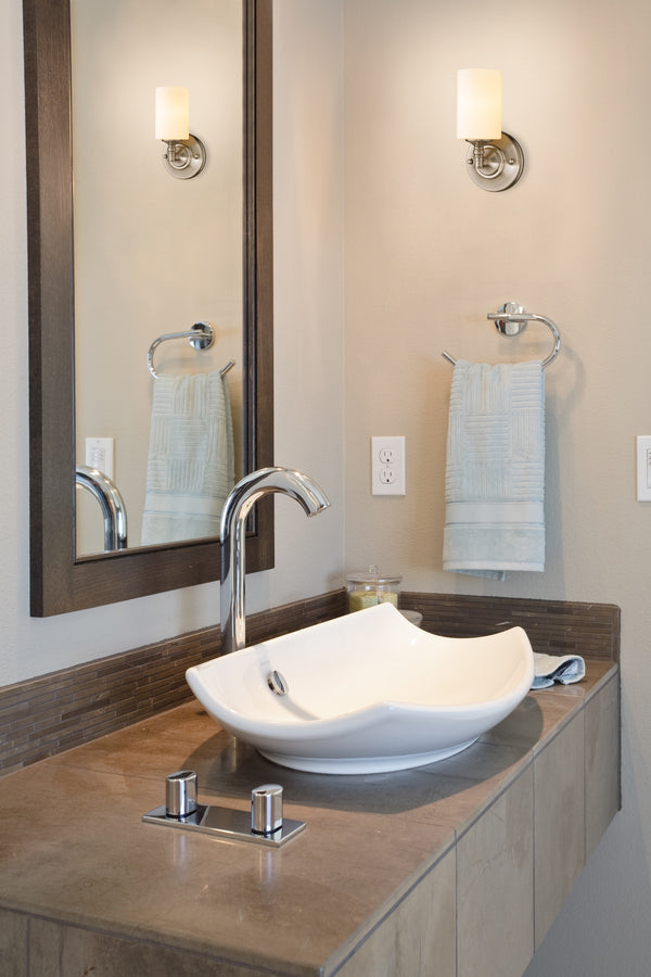 Cannondale 1 Light Wall Sconce in Brushed Nickel Finish