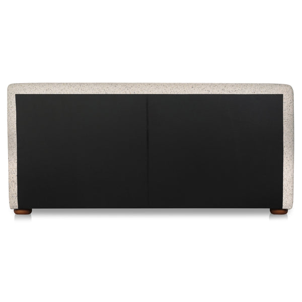 Moe's Beau Storage Bed in Speckled Light Grey