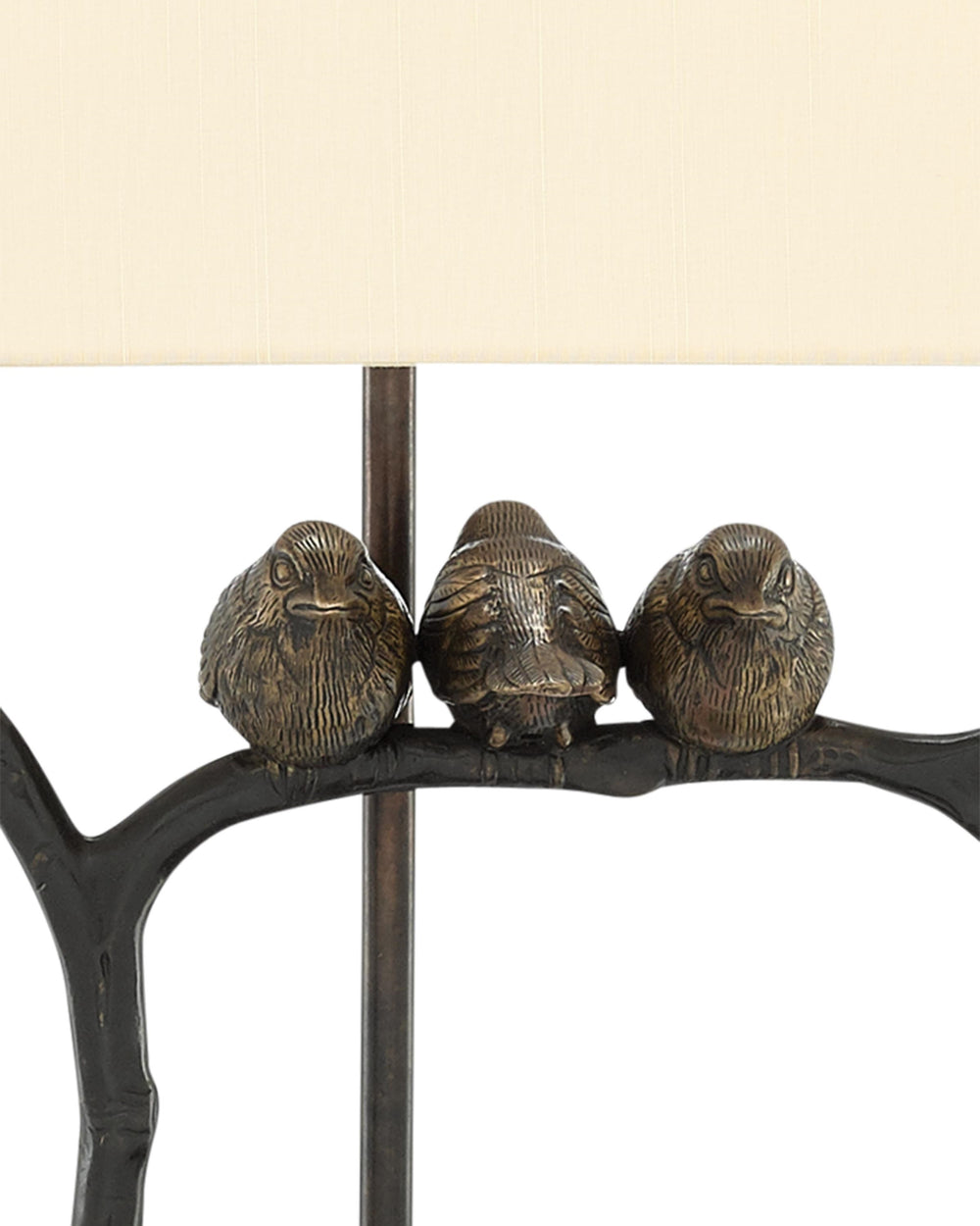 Sparrow Table Lamp In Bronze & Black