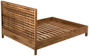 Quinnton Bed, Queen, Teak