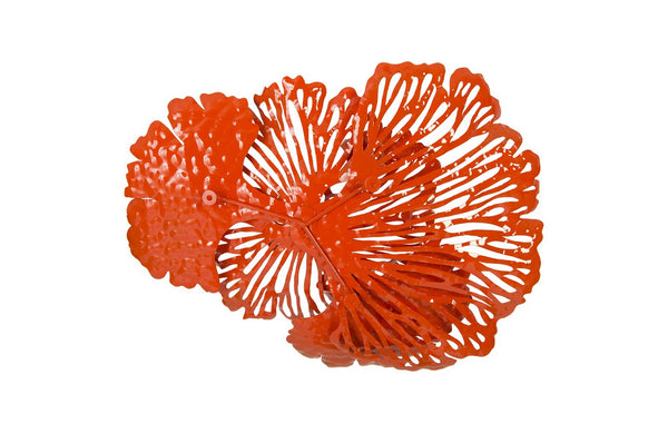 Flower Wall Art, Coral, Small