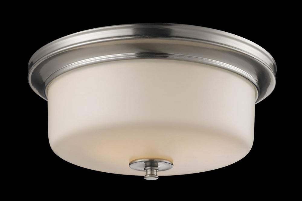 Cannondale 3 Light Flush Mount in Brushed Nickel Finish