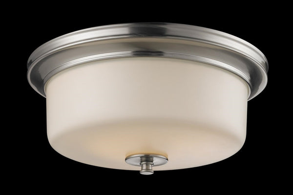 Cannondale 3 Light Flush Mount in Brushed Nickel Finish