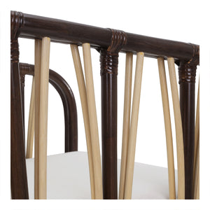 Shanaya Rattan Accent Arm Chair, Paloma Brown