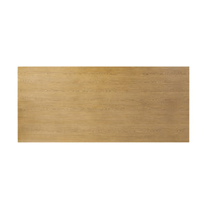 Garrett Dining Table - Amber Oak Thin Veneer