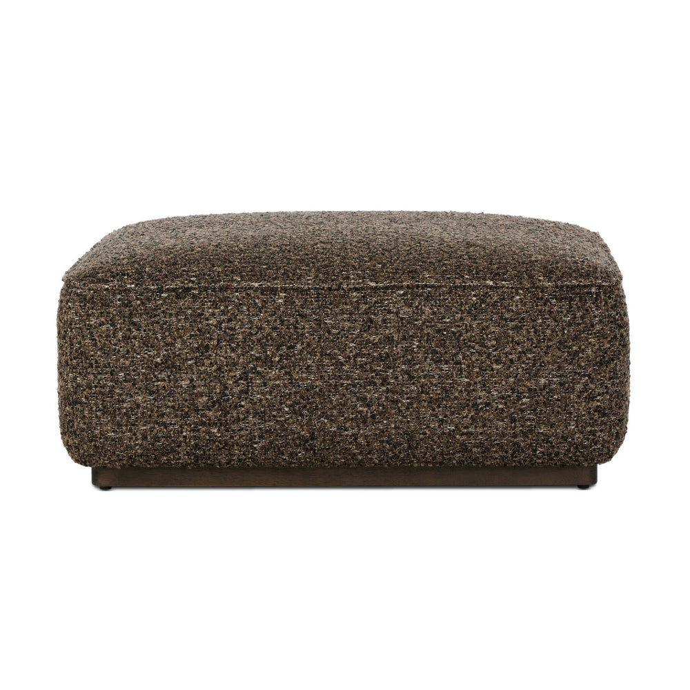 Sinclair Square Ottoman-36" In Ivan Granite-Sienna Brown