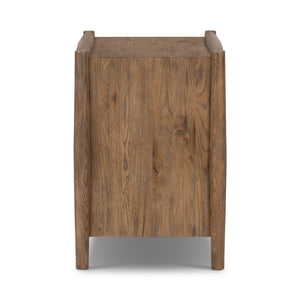 Glenview Nightstand In Weathered Oak