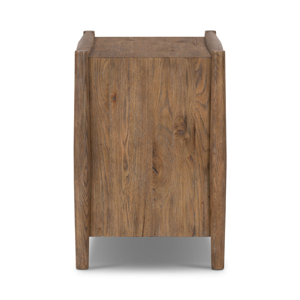 Glenview Nightstand In Weathered Oak