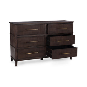 Westlake Solid Wood Dresser in Kona Brown