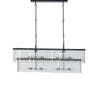 Meredith Linear Chandelier in Clear