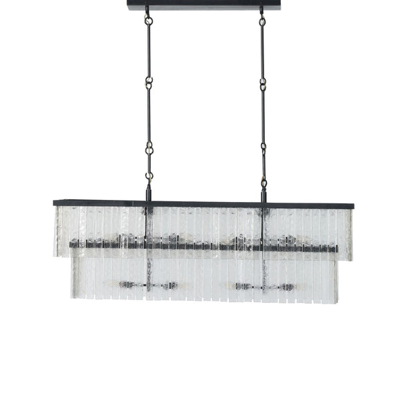 Meredith Linear Chandelier in Clear