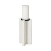 Sophia 5.5"L x 3.5"W x 10.5"H Marble Candle Holder Large