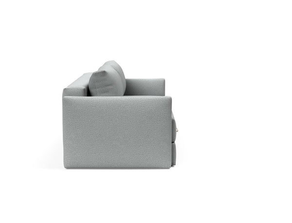 TRIPI QUEEN SLEEPER SOFA W/ARMS in MELANGE GREY FABRIC 538