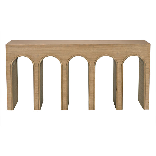 Enzo Console, White Oak