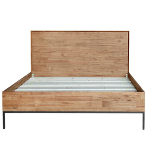 Hathaway Queen Bed Set In Newton Brown