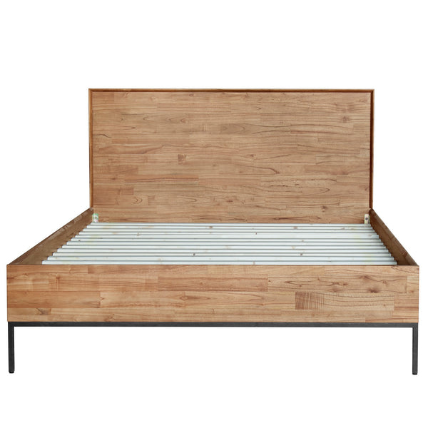 Hathaway Queen Bed Set In Newton Brown