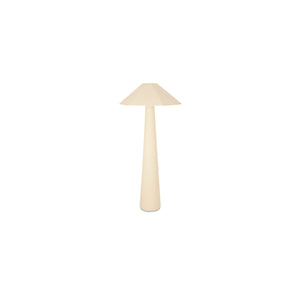Moe's Gigi Floor Lamp in Cream Cotton