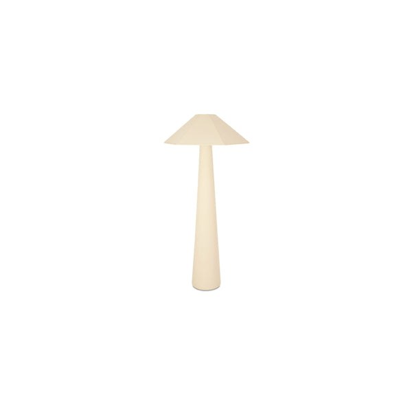 Moe's Gigi Floor Lamp in Cream Cotton