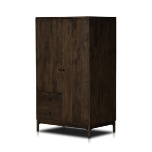 Ophelia Armoire In Aged Brown