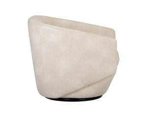 Treviso Swivel Armchair - Bravo Cream