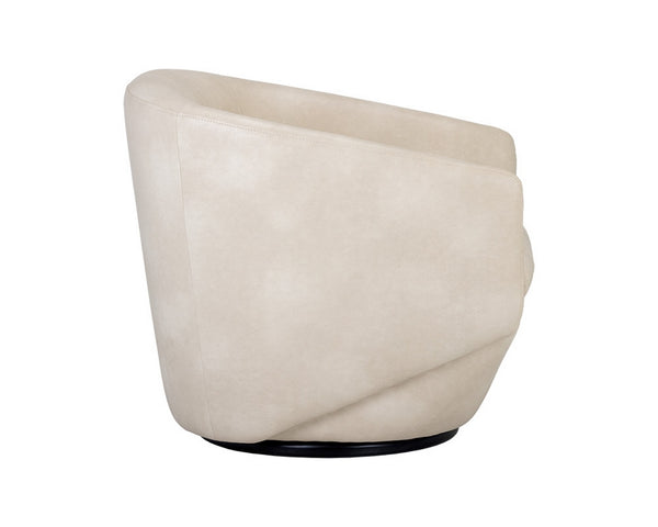 Treviso Swivel Armchair - Bravo Cream