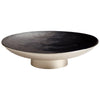 Dual Tone Plate in Matt and Black Pearl