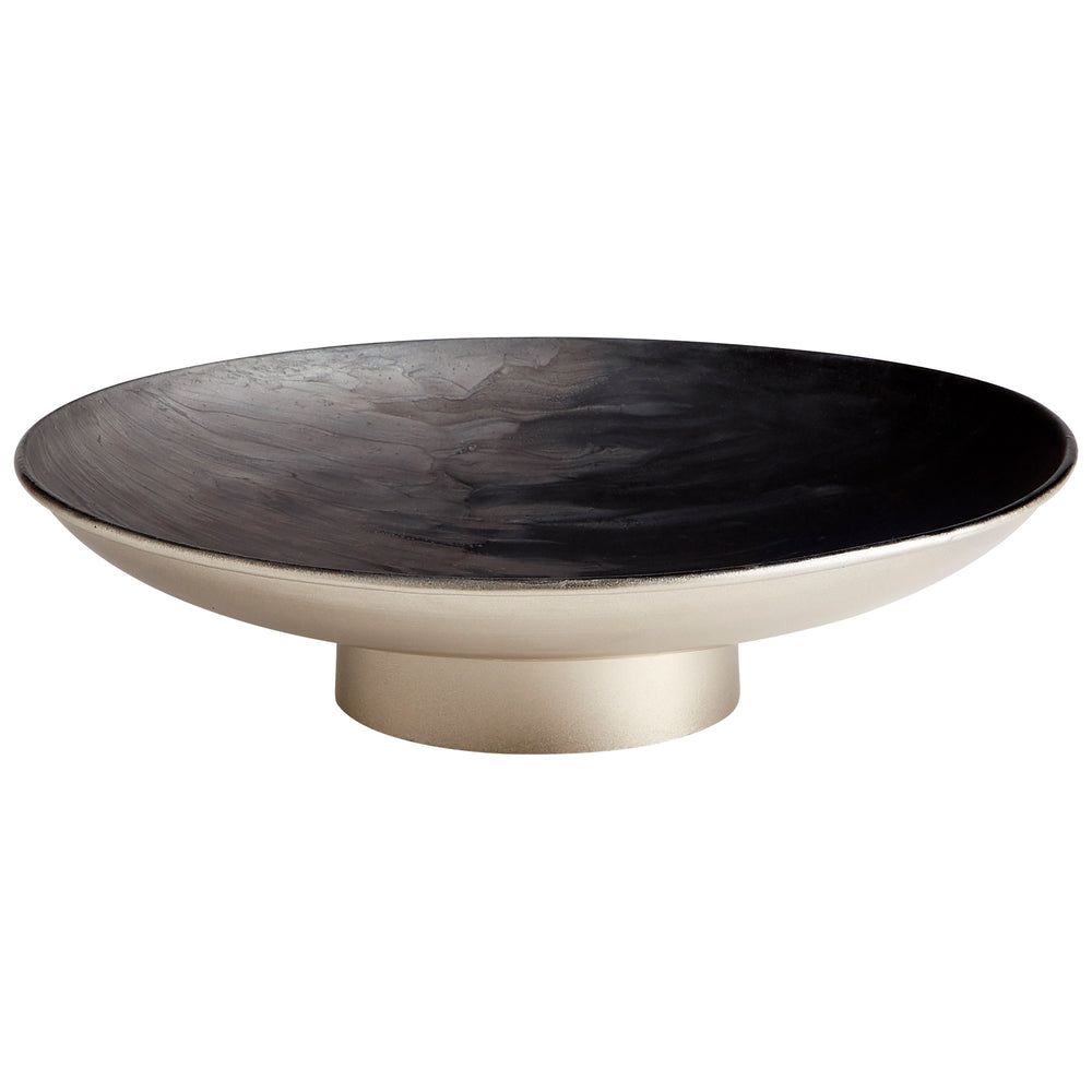Dual Tone Plate in Matt and Black Pearl