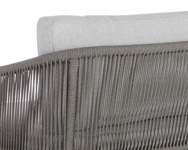 ALLARIZ SOFA - WARM GREY - GRACEBAY LIGHT GREY