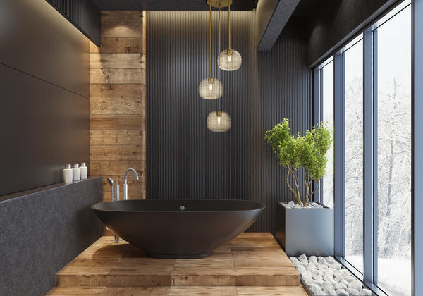 Harmony 3 Light Pendant in Olde Brass Finish