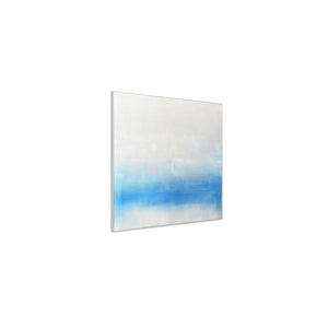 Morning Light Blue Palette Framed Painting