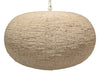 Whirlpool Beaded Wood 3-Light Pendant