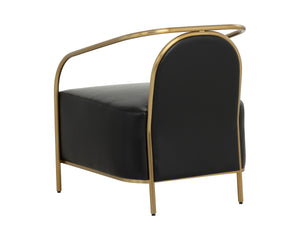 CICERO LOUNGE CHAIR - CANTINA BLACK