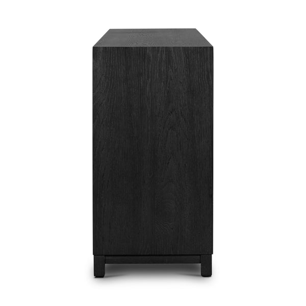 Millie 6 Drawer Dresser In Drifted Matte Bl