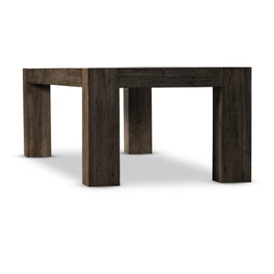 Abaso Dining Table 108" In Ebony Rustic
