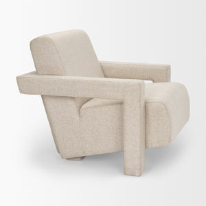 Sovereign Oatmeal Fully Upholstered Accent Chair