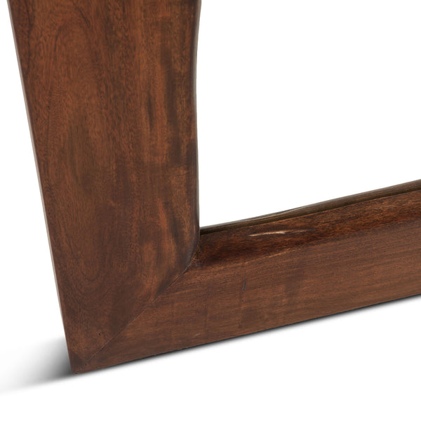 London Loft Collection Mirror 58in- walnut