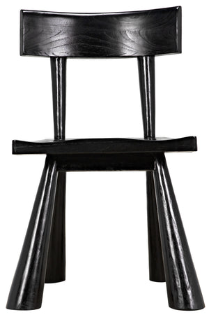 Gilbert Sungkai/Mindi Chair in Charcoal Black